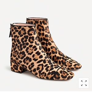J. Crew Leopard 🐆 boots